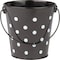 Teacher Created Resources Black Polka Dots Bucket, Desk Organizer, 6PK 20825 - alternate 2